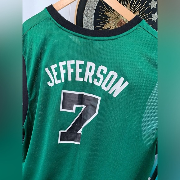 Vintage Boston Celtics Al Jefferson Reebok Basketball Jersey NBA 7 Authentics - Picture 8 of 10